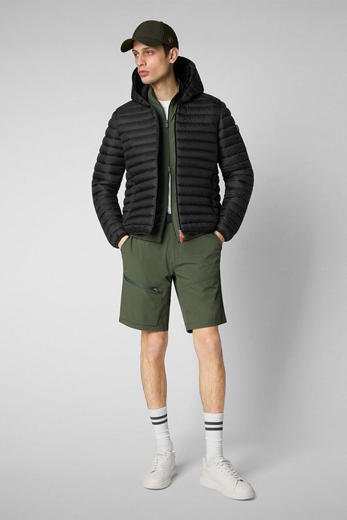 Save The Duck Jakke Donald Sort Model / Voorkant