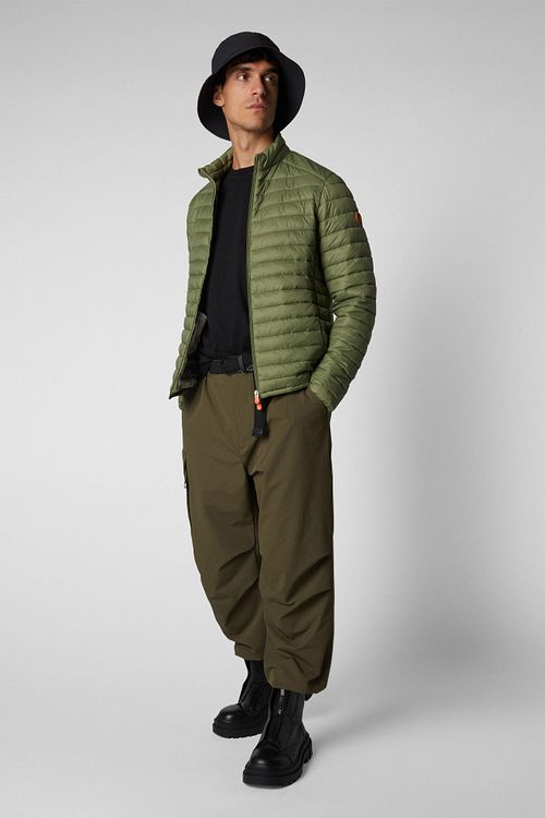 Save The Duck Jakke Alex Armygrøn Model / Voorkant