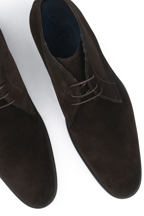 Scarpa Giorgio Amalfi Boy in suede marrone Product / Detail