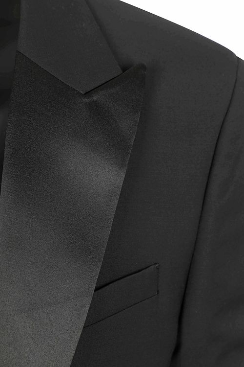 Schwarzer Blazer Frack Wollmix Prague Product / Detail