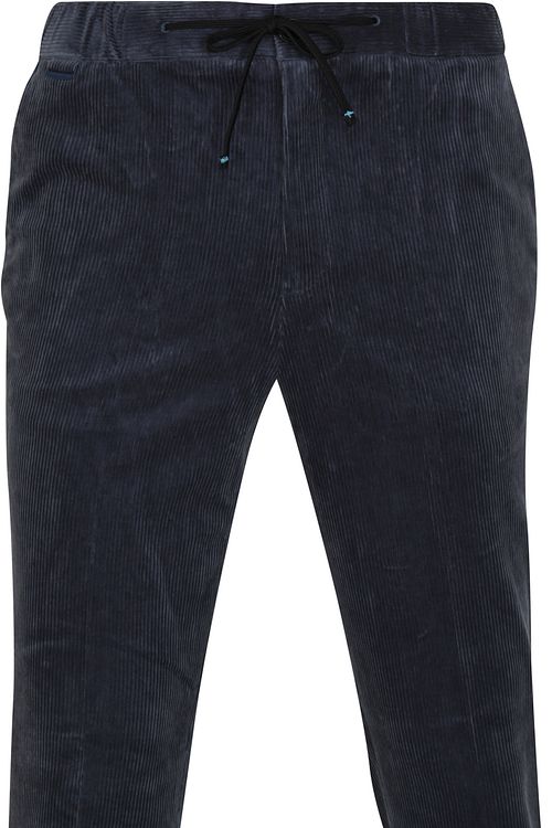 Scotch and Soda Pantalon Warren Velours Côtelé Bleu Foncé Product