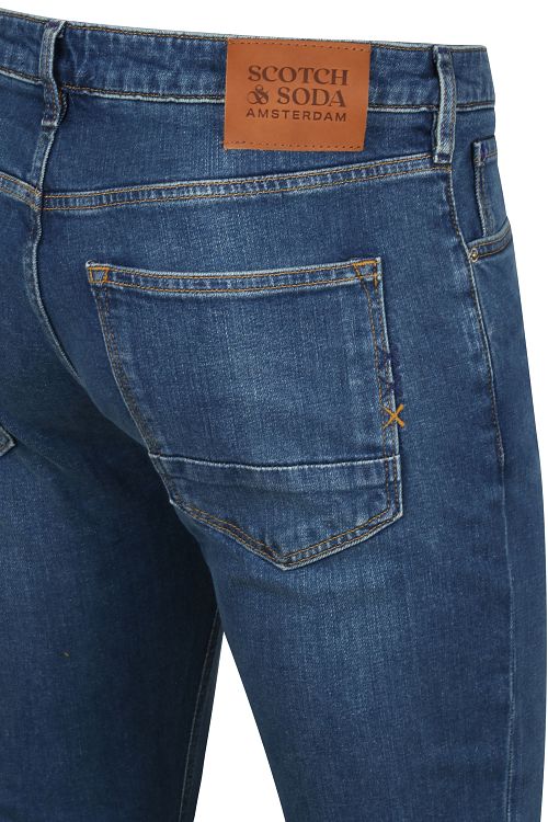 Scotch and Soda Skim Jeans Classic Blauw Product / Detail