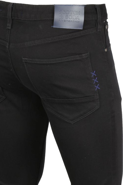 Scotch and Soda Skim Jeans Svart Product / Detail