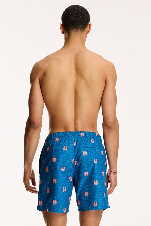 Shiwi Badebukser Flipflops Ink Blå Model / Achterkant