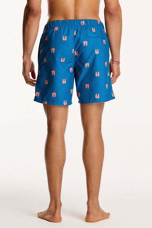 Shiwi Badebukser Flipflops Ink Blå Model / Achterkant