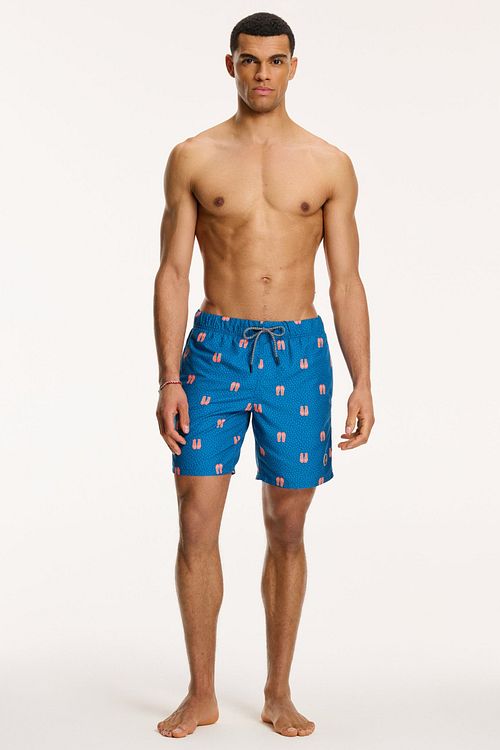 Shiwi Badeshorts Flipflops Ink Blau Model / Voorkant