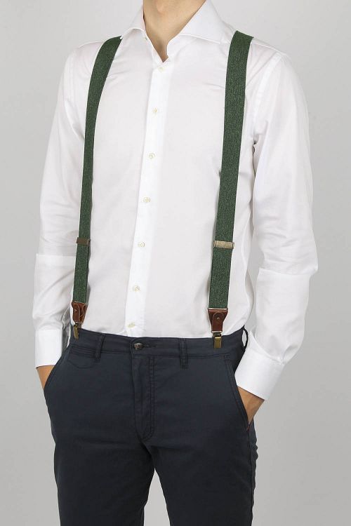 Sir Redman Luksus Seler Essensiell Mørkegrønn Model / Voorkant