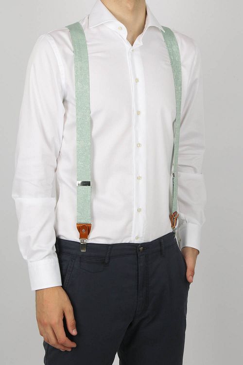 Sir Redman Suspenders Combi Pack Turquoise Model / Voorkant