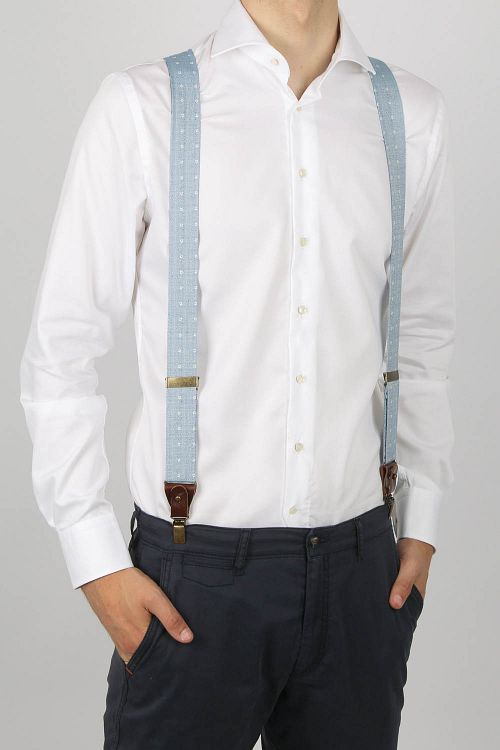 Sir Redman Szelki Bridal Blossom Niebieskie Model / Voorkant