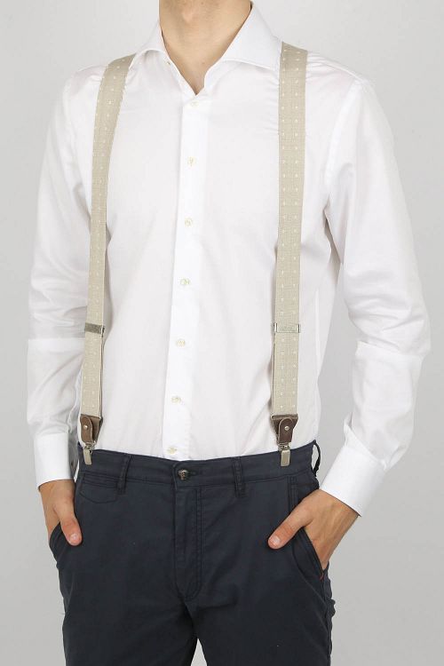 Sir Redman Szelki Bridal Blossom Taupe Model / Voorkant