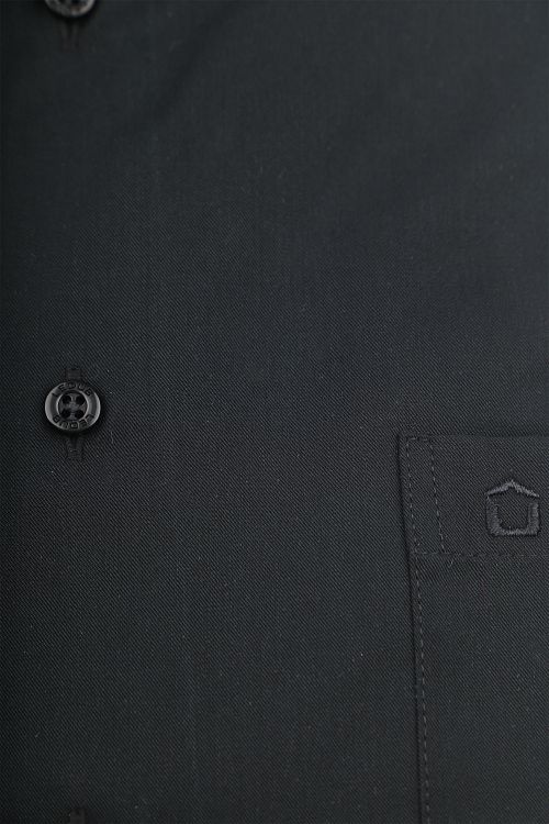 Ledub Skjorte Sort Brystlomme Product / Detail