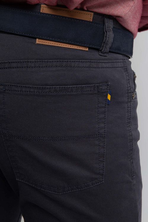 Spodnie 5-pocket Johnson Navy Steppin' Out Model / Detail