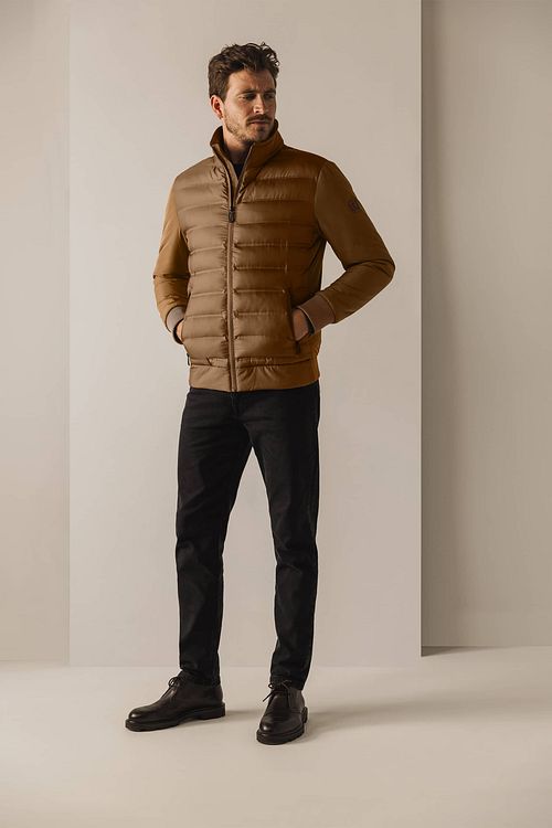 State Of Art Jas Puffed Bruin Model / Voorkant