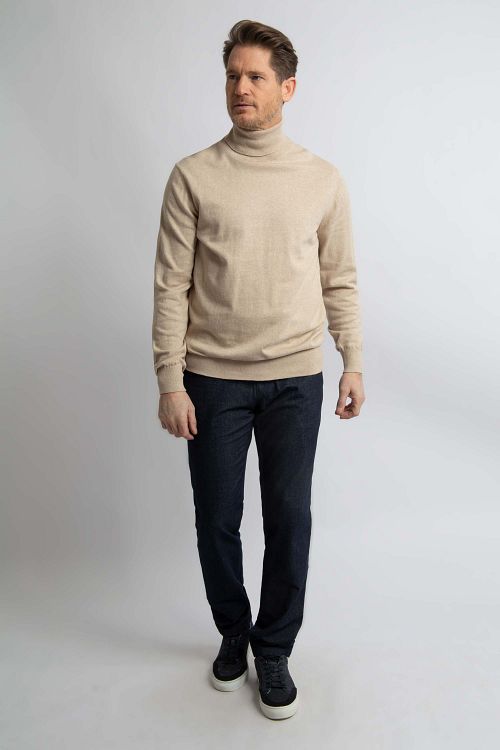 Steppin' Out Coltrui Cotton Cashmere Ecru Model / Voorkant
