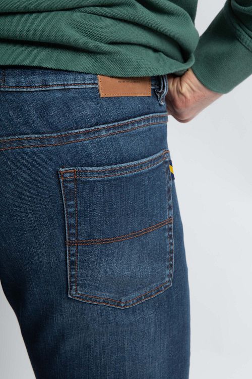 Jeans Steppin' Out New Russel in denim blu medio Model / Detail