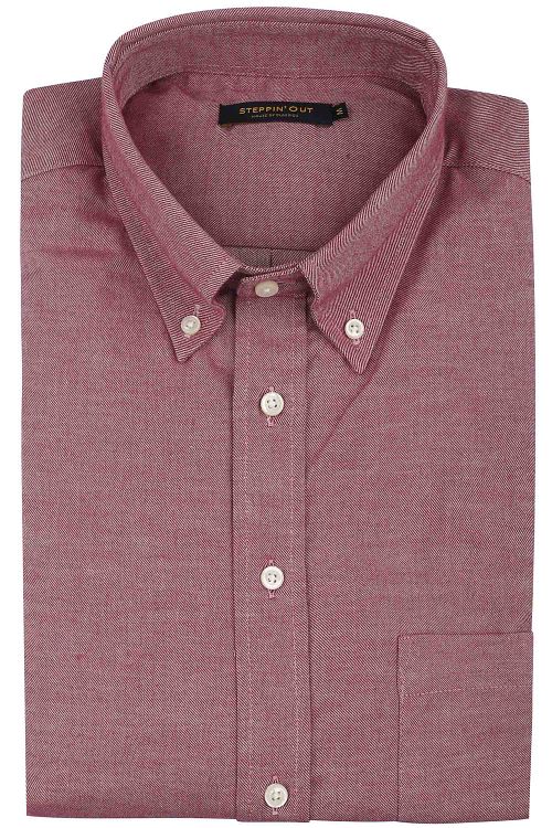 Steppin' Out Skjorte Twill Rød Product