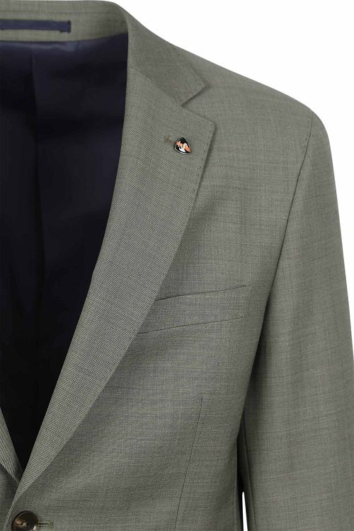 Abito Suitable Strato Toulon in lana verde Product / Detail