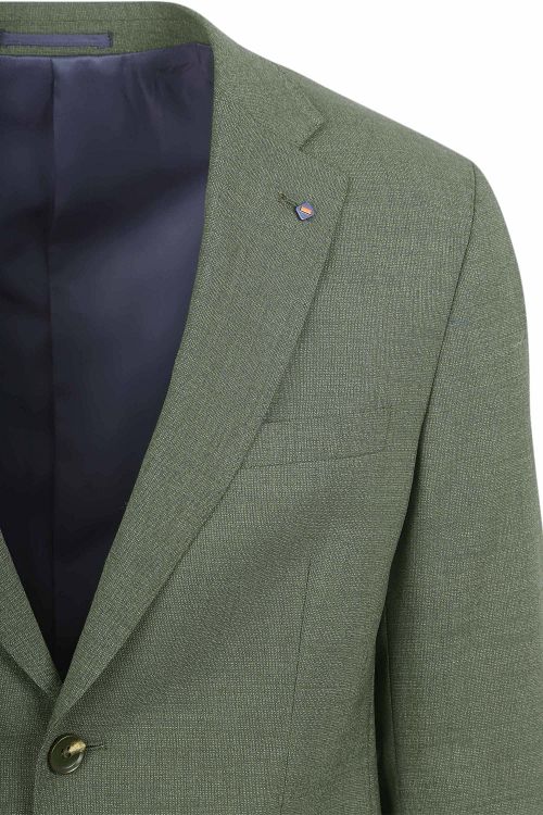 Abito Suitable Strato Toulon in lana Sterling verde Product / Detail