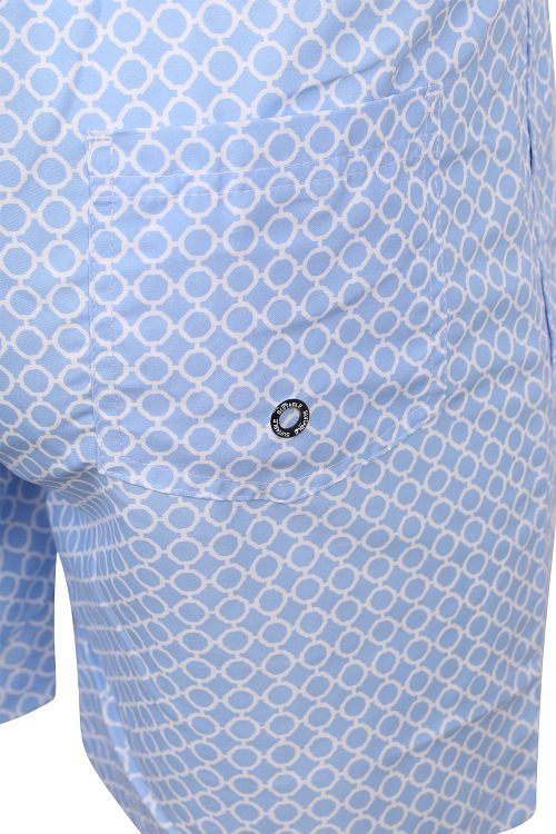 Suitable Badeshorts Circle Chain Hellblau Product / Detail