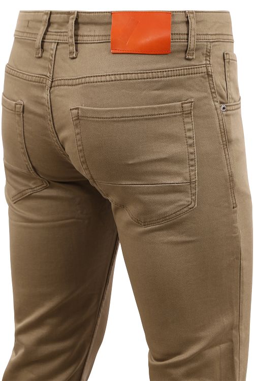 Passande Kant Jeans Khaki Product / Detail