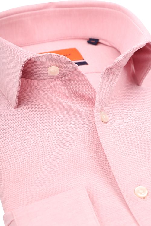 Suitable Camicia in piqué knitted rosa Product / Detail