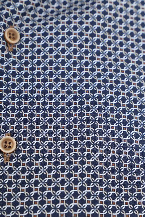 Camicia Suitable a stampa blu scuro Product / Detail