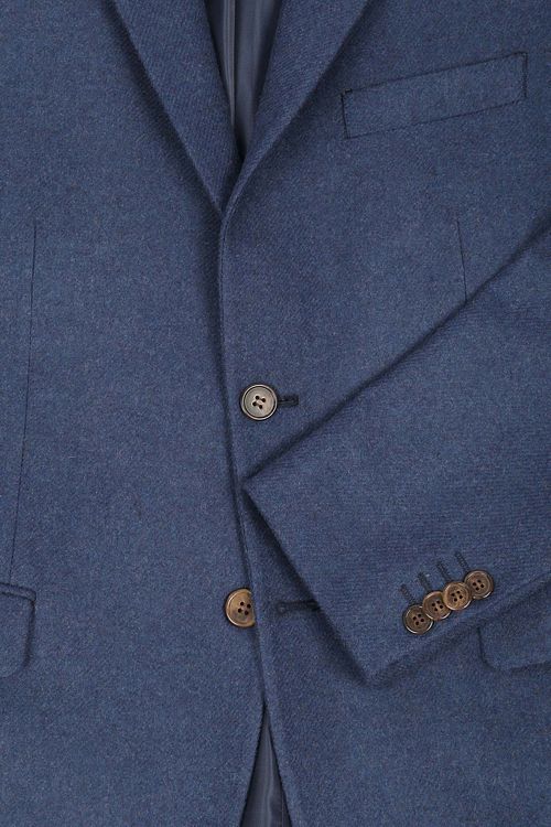 Colbert de tweed Suitable azul medio Product / Detail