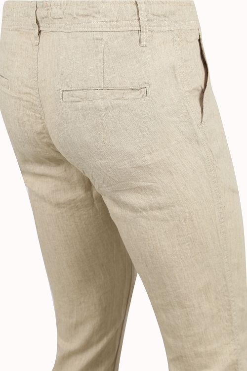 Suitable Chino av lin i beige Product / Detail