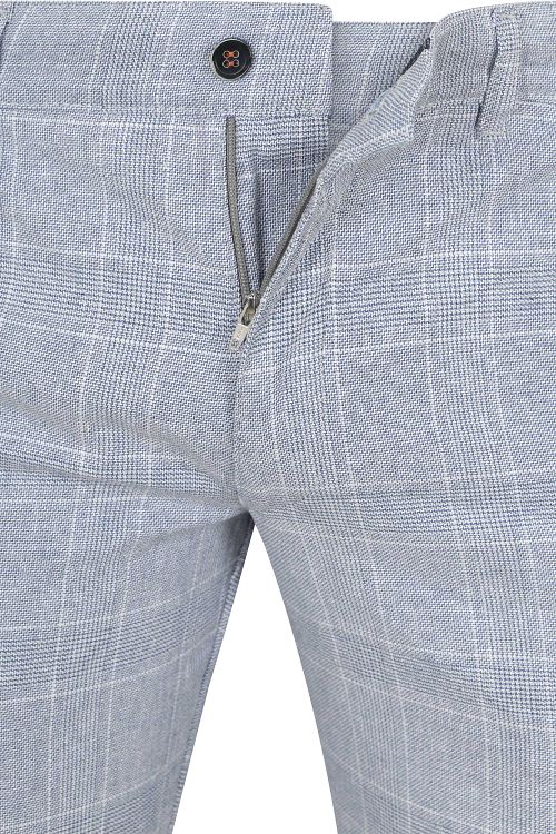 Suitable Chino Pico Rutemønster Lysblå Product / Detail