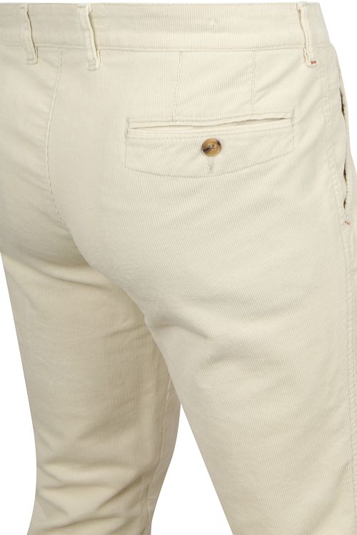 Suitable chino Plato de pana en color blanco roto Product / Detail