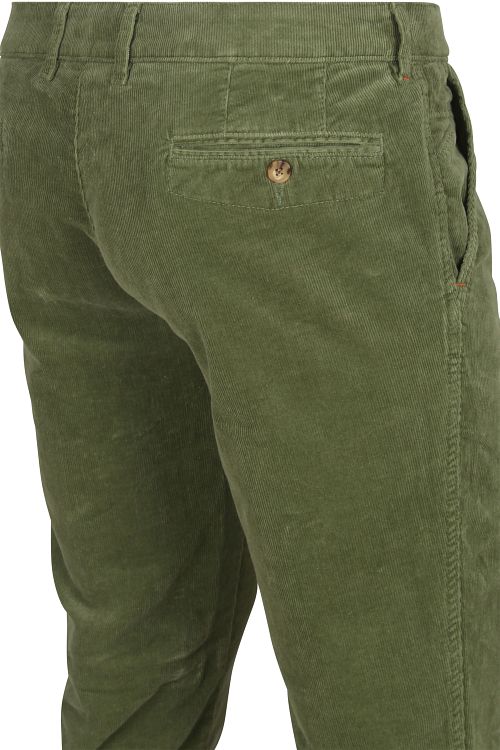 Suitable Chino Plato in velluto a coste verde Product / Detail