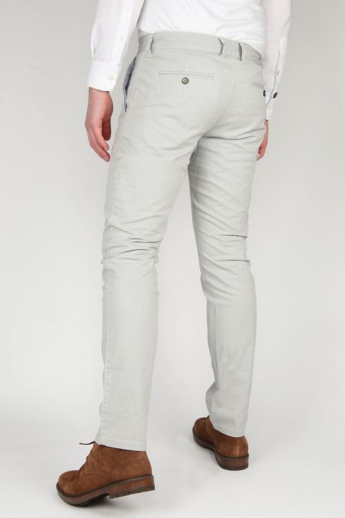 Suitable Chino Sartre Grå Model / Achterkant