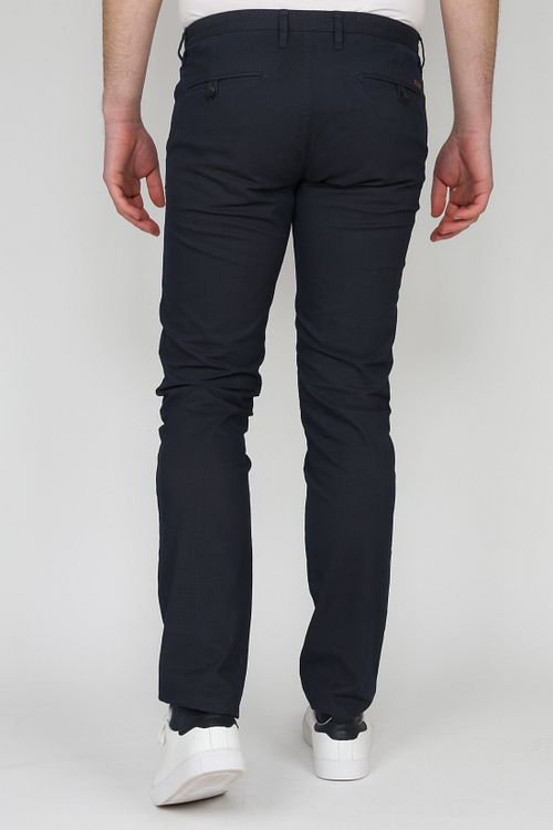 Suitable Chino Sartre Mørkeblå Model / Achterkant