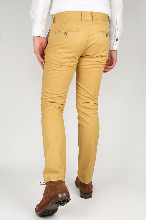 Suitable Chino Sartre Øk Ochre Model / Achterkant