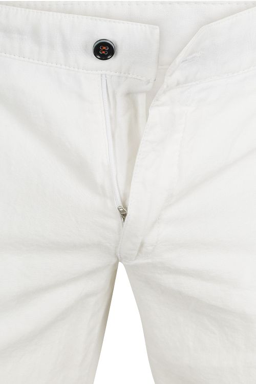 Suitable chinosy Pico z lnu w kolorze ecru Product / Detail