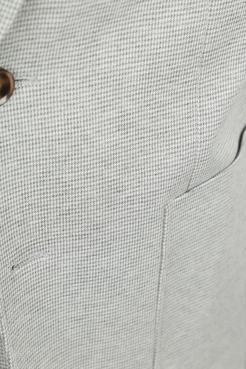 Suitable Colbert Face Print Mist Grijs Product / Detail