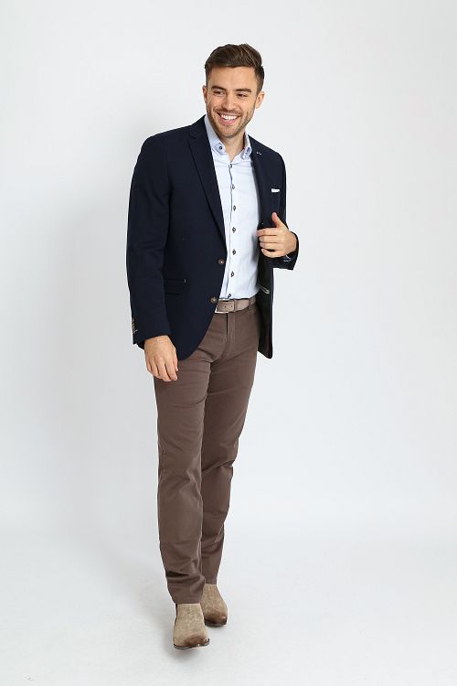 Suitable Colbert Heleen Marineblå Model / Voorkant