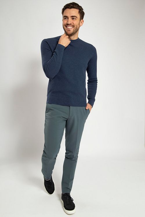 Suitable Dace Bukse Stålgrønn Model / Voorkant