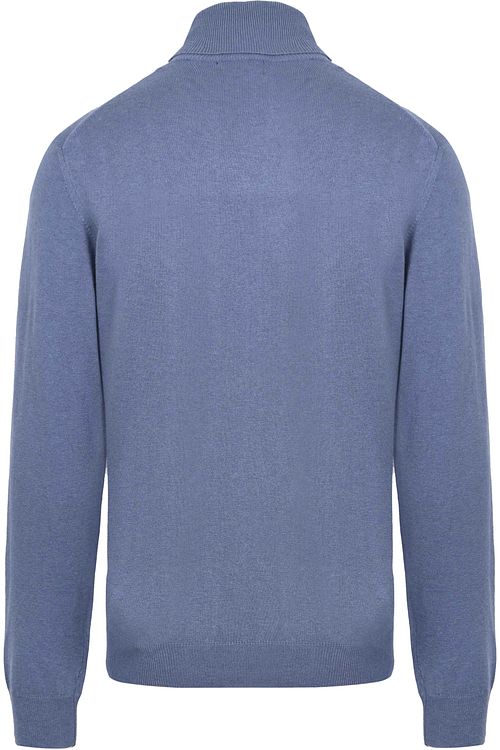 Suitable Ecotec Rollkragenpullover Hellblau Product / Achterkant