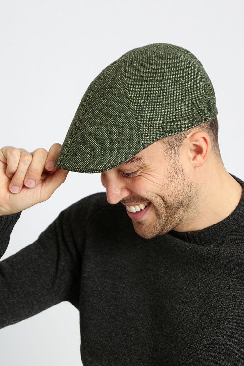 Suitable Flat Cap Vert Model / Voorkant