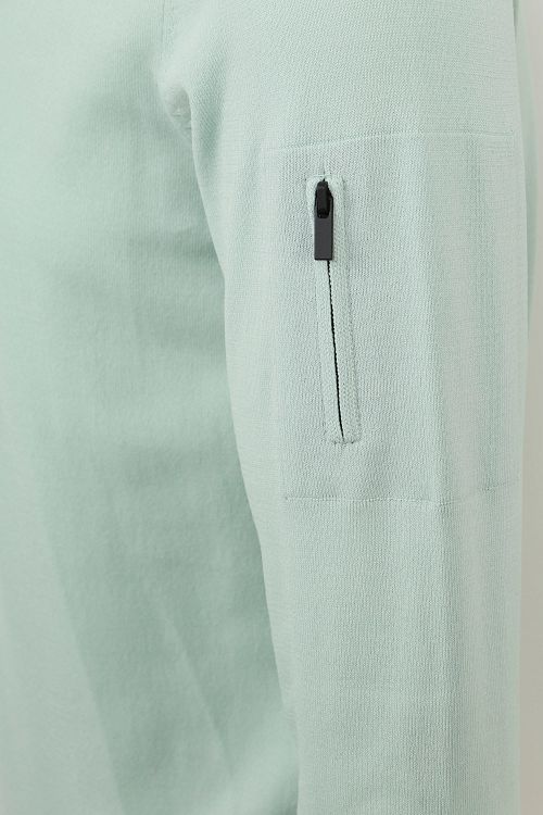 Suitable Halv Zip-tröja Mintgrön Product / Detail