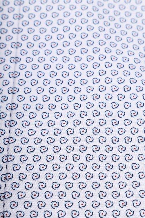 Suitable Hemd Construct Druck Blau Product / Detail