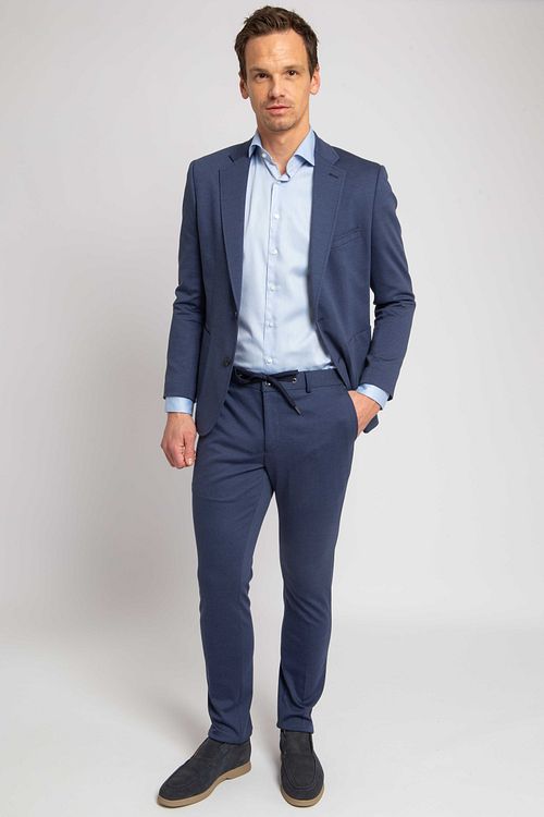 Suitable Jersey Suit Koboltblå Model / Voorkant