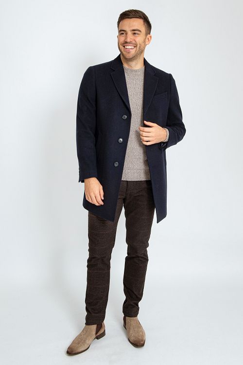 Suitable Kappa Ulltwill Marinblå Model / Voorkant