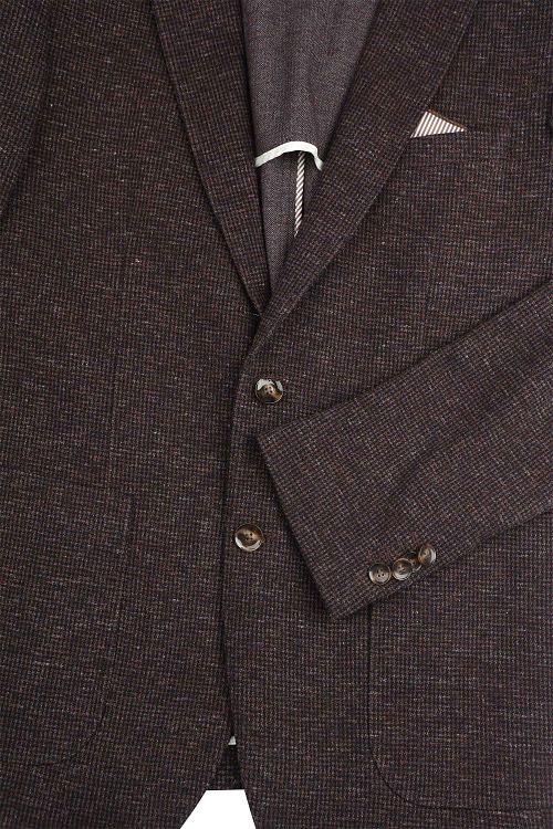 Suitable Kavaj Fame Pied de Poule Brun Product / Detail