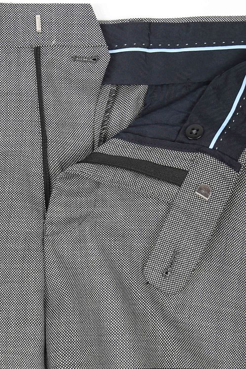 Suitable Kostuum Lucius Birdseye Wol Grijs Product / Detail