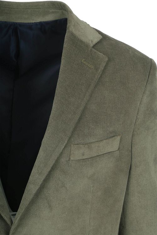 Passande Corduroy Kostym Grön Product / Detail