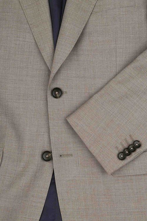 Passande Toulon Kostym i Grått Ylle Product / Detail