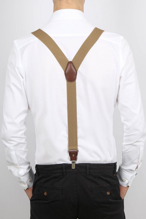 Suitable Luxe Szelki Beżowe Model / Achterkant