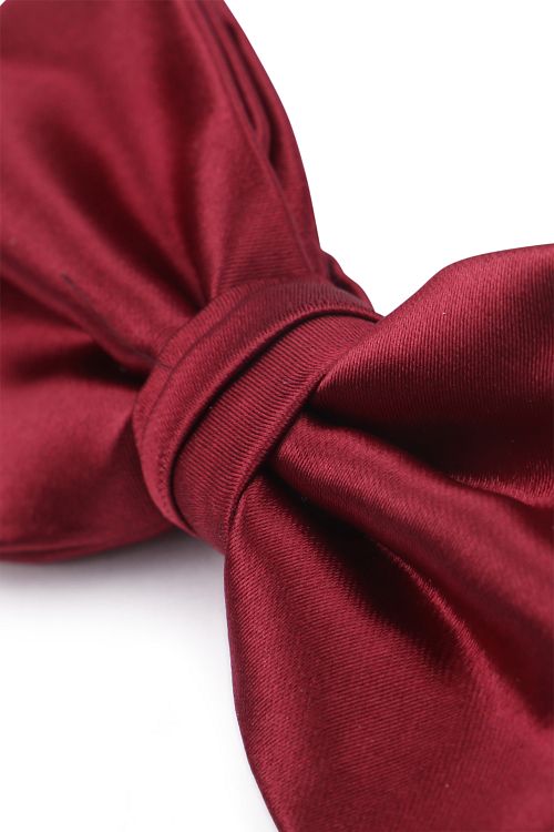 Satynowa muszka Suitable w kolorze bordowym Product / Detail